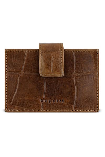 BUGATTI Nevio Credit card case RFID protection Leather 11 cm