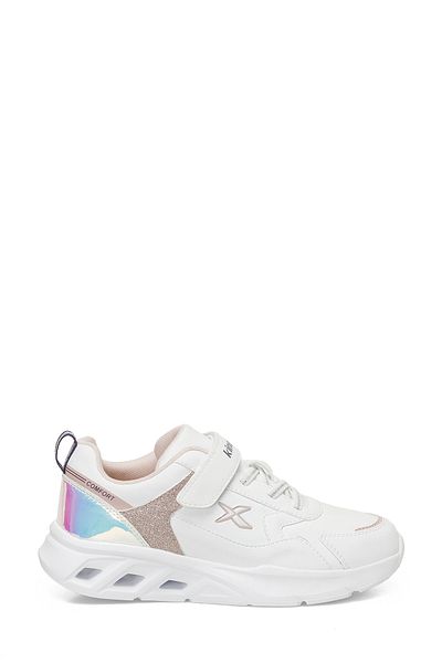 Kinetix FERGUS J F 4PR - Pantofi albi pentru fete