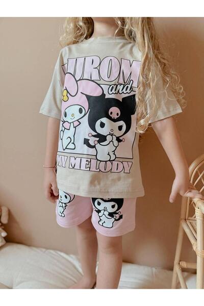 KOKOŞ BEBEK Kromi Shorts Girl Set |   Between 3/4 Years