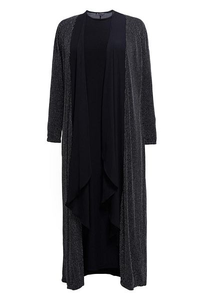 Alvina Σετ φόρεμα με μπουφάν Plus Size - 20507