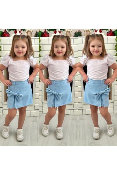 KOKOŞ BEBEK Набір з вишитим квітковим візерунком на рукавах | для дітей віком 2–10 років