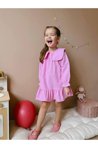 KOKOŞ BEBEK Stella Collar Detailed Dress
