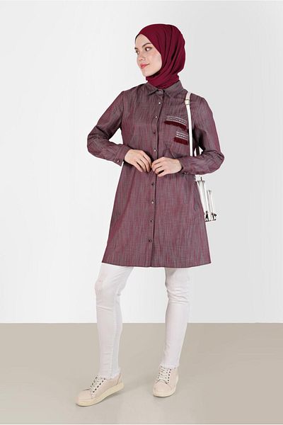 Alvina TASSEL DETAILED BUTTONED TUNIC 42446