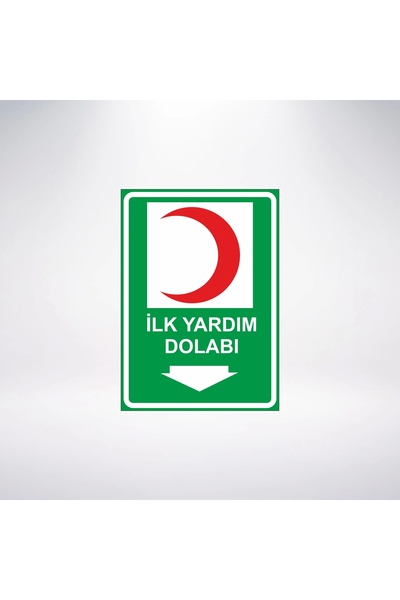 Reysa Tasarım ilk yardım dolabı 21x35 Arkası Sticker