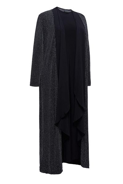 Alvina Σετ φόρεμα με μπουφάν Plus Size - 20507