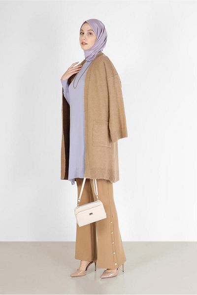 Alvina ASYMMETRIC CUT BASIC KNITWEAR TUNIC 42048