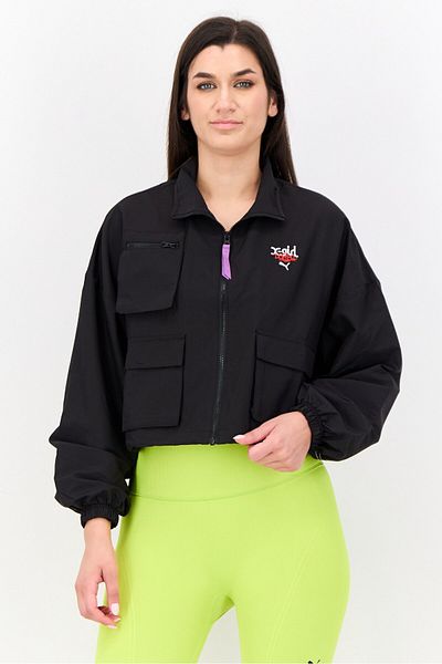 Puma Women Sportswear Fit Long Sleeves Outdoor Jacket, Black