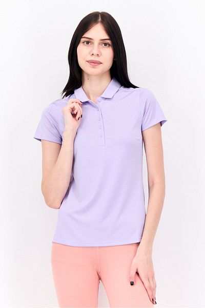 Puma Women Sportswear Fit Short Sleeve Training Polo, Lavender