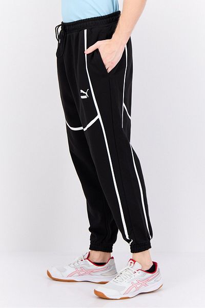 Puma Men Sportwear Fit Outdoor Sweatpants, Black/white