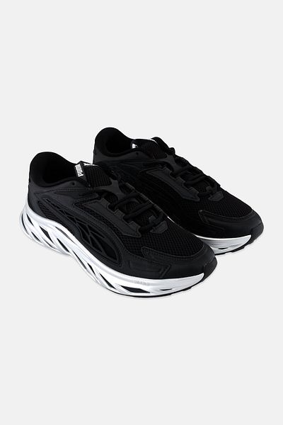 Puma Men Exotek Nitro Mirrored Lace Up Training Shoes, Black