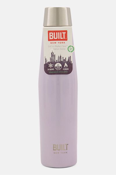 Built Apex Stainless Steel Insulated Water Bottle 540ml, Iridescent Lilac