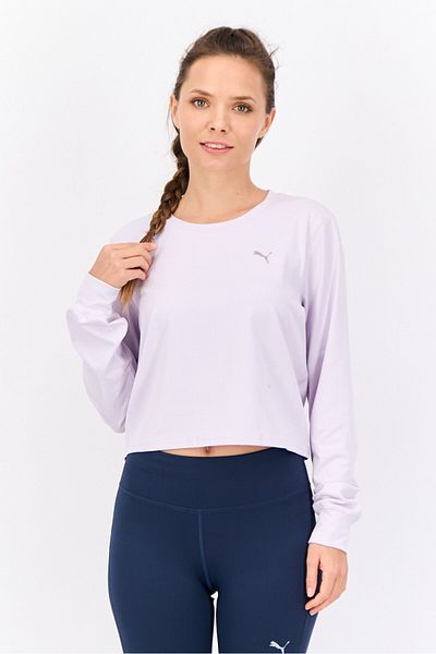Puma Women Sportswear Fit Outdoor Sweatshirts, Lilac