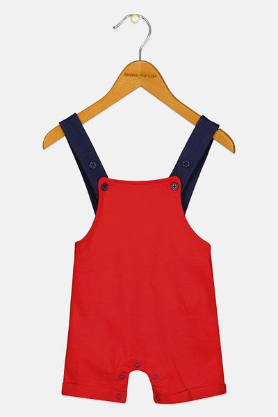 Trussardi Junior Toddlers Boy Graphic Printed Jumpsuits, Red