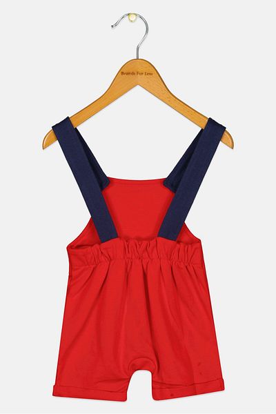 Trussardi Junior Toddlers Boy Graphic Printed Jumpsuits, Red
