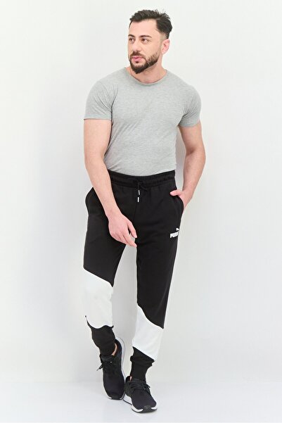 Puma Men Sportswear Fit Outdoor Sweatpants, Black