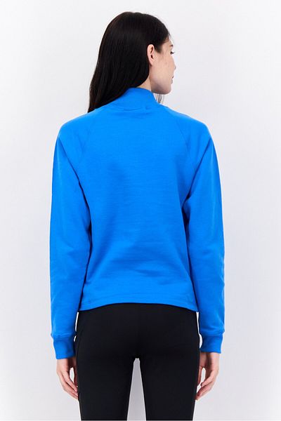 Champion Women Sportswear Fit Long Sleeves Outdoor Sweatshirt, Blue