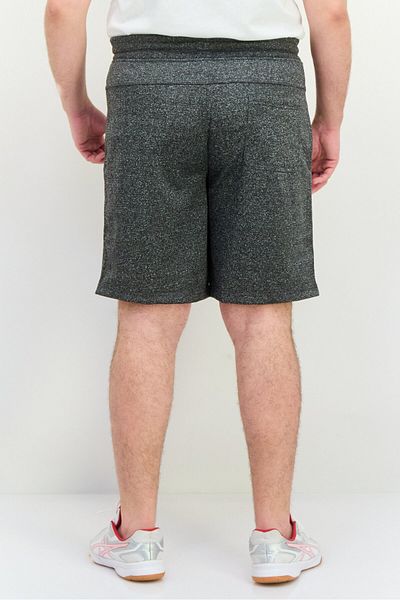 90 Degree By Reflex Men Sportswear Fit Drawstring Outdoor Shorts, Charcoal Heather