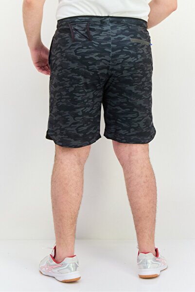 Kenneth Cole Men Animal Print Basic Shorts, Charcoal Grey
