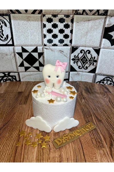 by şeyda palancı My First Tooth from Sugar Dough & Tooth Wheat Pastry Figures Baby Boy