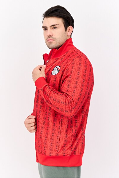 Puma Men Sportswear Fit Long Sleeve Outdoor Sweatshirt, Red