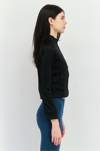 Puma Women Sportswear Fit Long Sleeves Outdoor Sweatshirt, Black/white