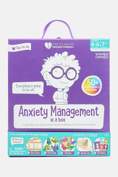 Open The Joy Anxiety Management In A Box, Purple Combo