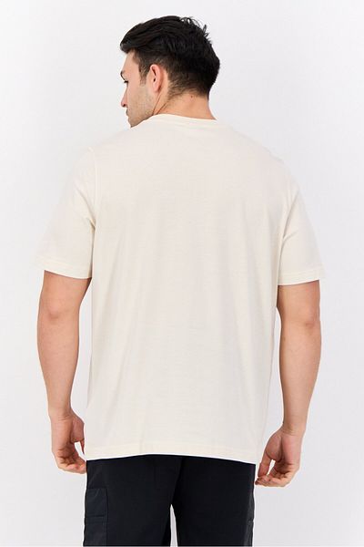 Puma Men Sportswear Fit Short Sleeve Training T-Shirt, Beige/Green