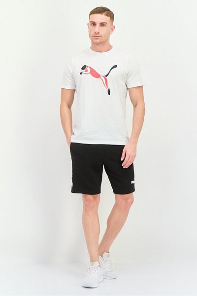 Puma شورت تدريب رياضي للرجال، أسود