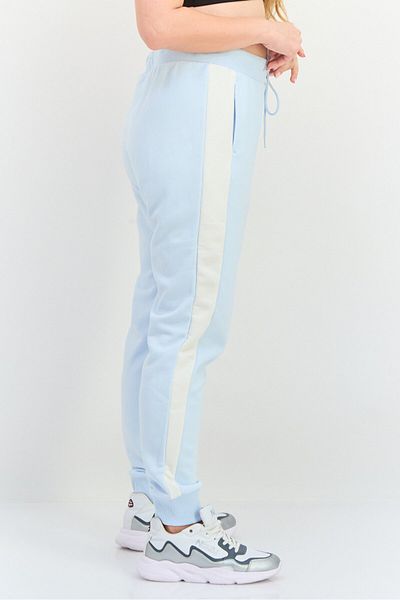 Puma Women Slim Fit Running Sweatpants, Icy Blue/white