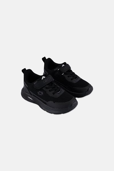 Lotto Kids Boy Velcro Outdoor Shoes, Black