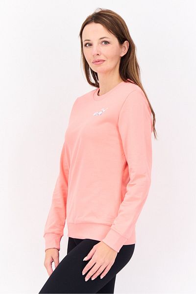 Puma Women Sportswear Fit Long Sleeves Outdoor Sweatshirt, Pink