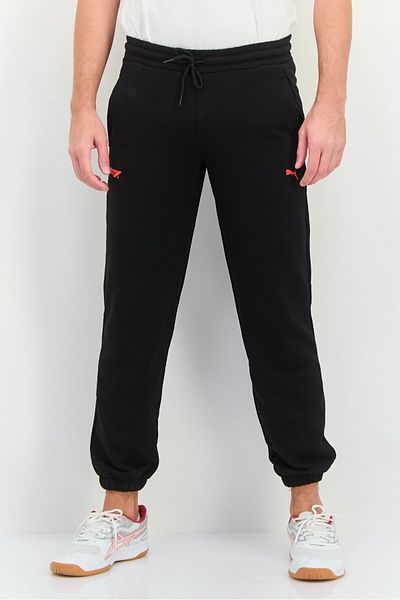 Puma Men Sportswear Fit Brand Logo Training Sweatpants, Black