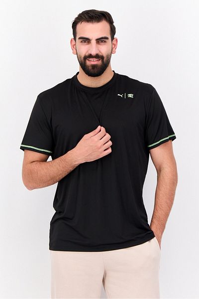 Puma Men Sportswear Fit Short Sleeves Training T-Shirt, Black