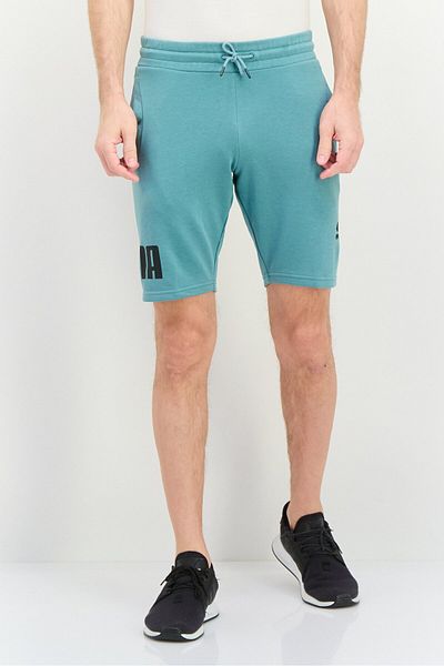 Puma شورت رياضي رجالي للجري، لون أخضر حكيم