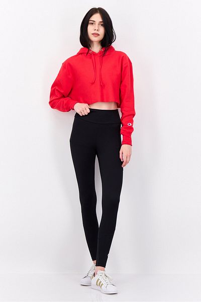 Champion Women Sportswear Fit Long Sleeve Outdoor Sweatshirt, Red