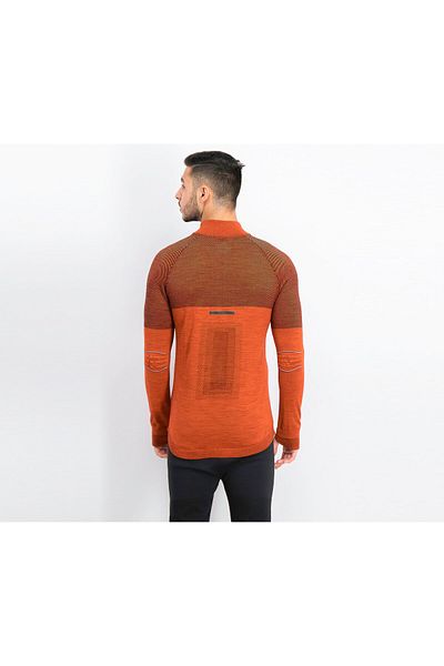adidas Men Climaheat Primeknit Running Sweatshirt, Energy And Black