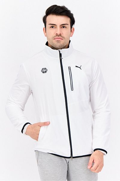 Puma Men Sportswear Fit Long Sleeves Training Jacket, White