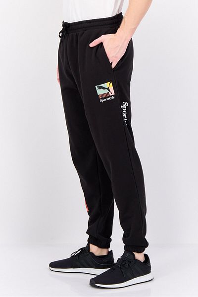 Puma Men Sportswear Fit Outdoor Sweatpants, Black