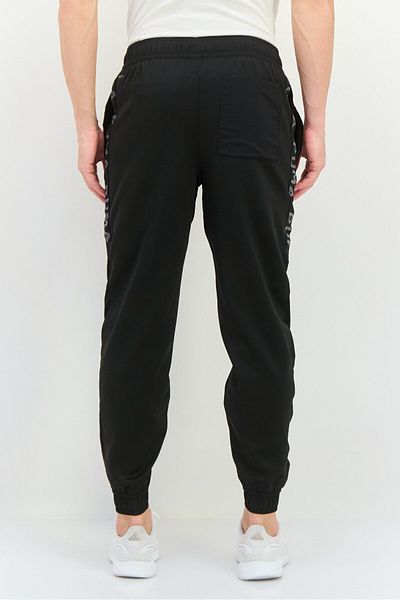 Puma Men Sportswear Fit Training Fleece Track Pants, Black/grey