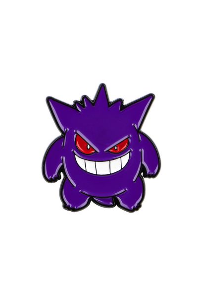 Choice 1 Cute Gengar Enamel Pin Brooches For Women Lapel Pins Anime Badges On Backpack Cosplay Accessorie.