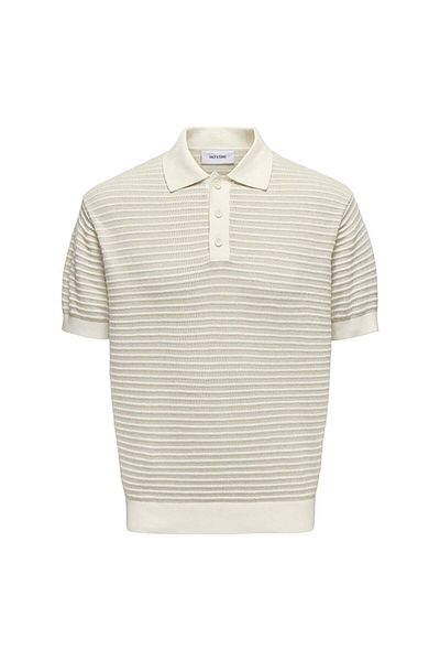 Only & Sons Ανδρικό μπλουζάκι Gustav Beige Polo (22031848-SLG)