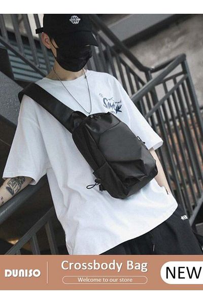 Generic DUNISO Compact Chest Bag for Men and Women Waterproof Crossbody Bag