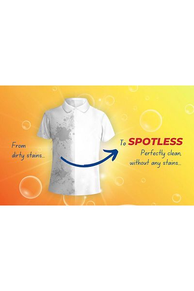 BONUS Tristar Detergent Powder, Superior Cleaning Power, Economical and Gentle on Clothes-950g