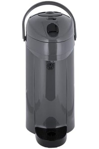 ALSAIF Coffee And Tea Vacuum Flask Large Capacity And Secure Locking System, Size 1.9l, Grey