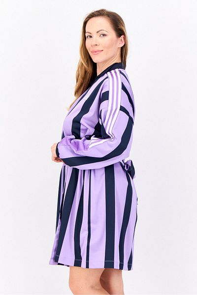 adidas Women Sportswear Fit Long Sleeves Outdoor Jersey Dress, Multicolor