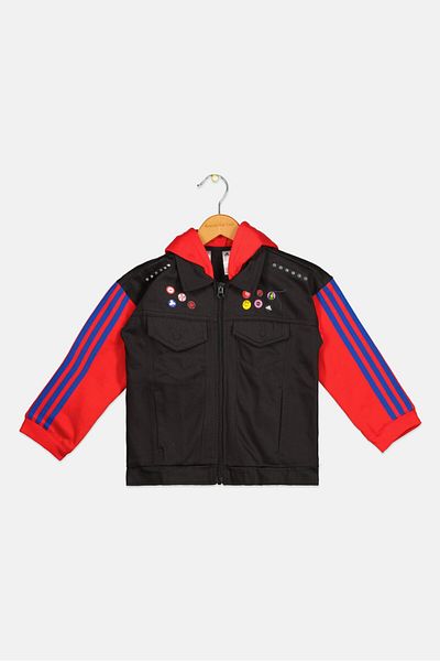 adidas X Marvel Kids Boy Outdoor Hoodie, Multicolor
