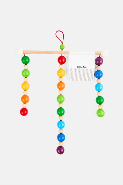 Eichhorn Baby Mobile With Colourful Balls, Multicolor