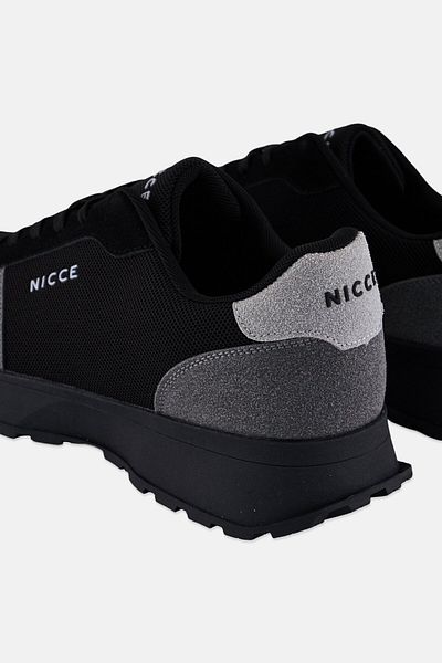 Nicce Men Bazino Training Lace Up Sport Shoes, Black