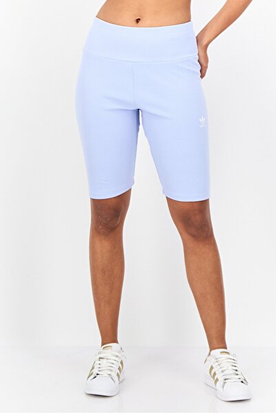 adidas شورت رياضي مناسب لركوب الدراجات للنساء، أزرق فجر