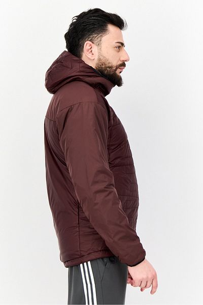 adidas Men Sporstwear Fit Long Sleeves Training Jacket, Brown